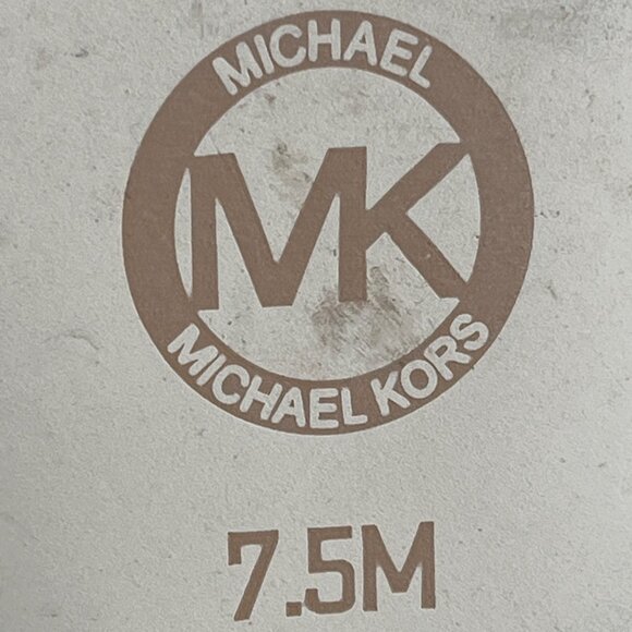 Michael Kors Women's Red Leather Dylan Flats Sz 7.5 - Picture 13 of 14